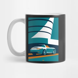 New York 911 Targa (Green) Mug